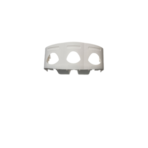 White Bottom retainer for the Euro Trio 3 shower dispenser