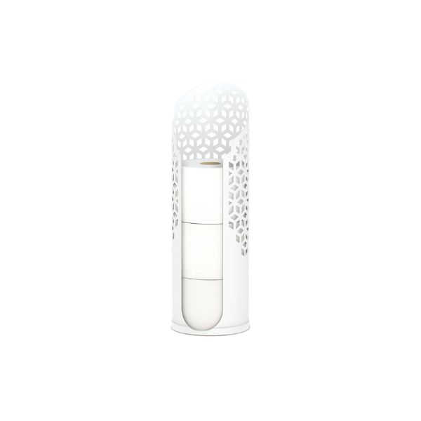 ROLLO Toilet Tissue Reserve Hexacube (White)1